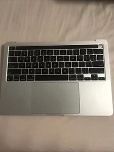 Apple Macbook Pro 13” 2020 A2338 3578 Tastiera Touchpad Scocca US Argento difett - Foto 1 di 2
