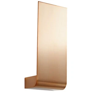 Oxygen Lighting Halo 1 Light Sconce, Satin Copper/White - 3-535-25 - Picture 1 of 1