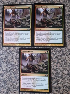 MTG - 3 x Ground Assault - Gatecrash - Picture 1 of 1