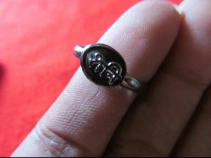 Original Black Horse Shoe Iron Shani KALE GODE KI NAAL RING Puja Shidha #AU12 - Picture 1 of 1