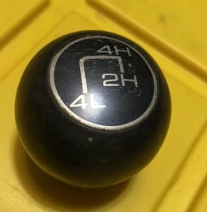 1987-1992 Isuzu Trooper Suv 4x4 4WD Transfer Case Shifter Knob OEM Black - Picture 1 of 5