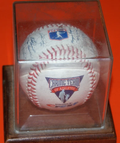 1980's CREST Caring Team of Athletes Ozzie Smith Baseball Facsimile Autograph Cover