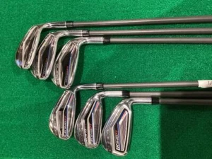 @Used Cobra KING F7 ONE LENGTH 6S USA Iron Set IR Men's Right Handed - Picture 1 of 5