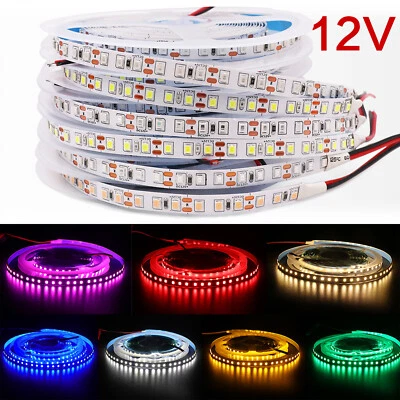 12V LED Streifen SMD 2835 5050 Wasserdicht Band Leiste Stripe Leuchte Lichtband - Bild 1 von 4