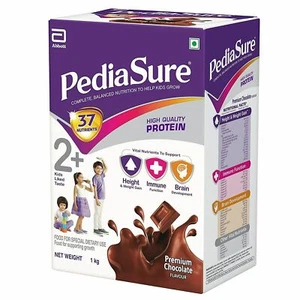 PediaSure Powder Chocolate Flavor For Natural Immunity & Brain Development 1KG - Picture 1 of 3