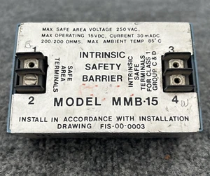 Micro Motion MMB-15 Intrinsic Safety Barrier Used - Picture 1 of 14