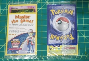 Pokemon MEWTWO BLACK STAR PROMO CARD # 14 Sealed "Master Game" - Picture 1 of 2