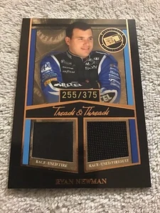 2005 Press Pass Legends RYAN NEWMAN #12 Alltel Treads & Threads Race Used #d/375 - Picture 1 of 3