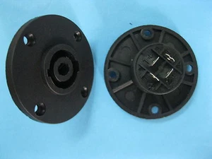 10 x conector de cable de audio compatible con Speakon hembra 4 pines negro 5289 redondo - Imagen 1 de 3