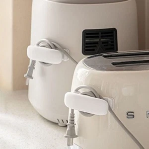 2 PCS Placement Rack Cord Wire Organizer Silicone Appliance Stand Home - Photo 1/12