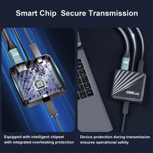 VR Glasses PC Conversion Adapter Kit 8k Data Transfer for PS5 VR 2 Games - Picture 1 of 10