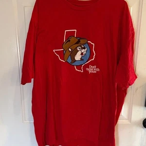 Camiseta BIG & TALL Buc-ee’s Roja Gráfica Texas Talla 3XL Buen Estado Usada - Imagen 1 de 6