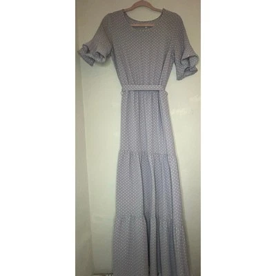 Sal dulce pequeña lavanda púrpura blanco lunares casa núcleo modesto S 4 6 Foto 1 de 4