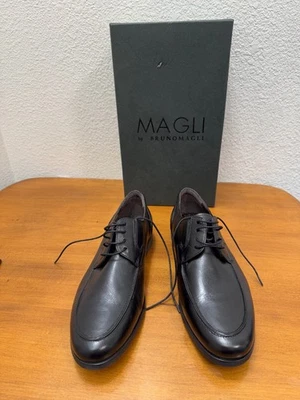Zapatos Oxford de cuero Magli by Bruno Magli MN 9003 Ventura para hombre talla 7 M negros Foto 1 de 4