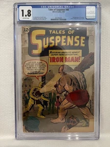 Marvel Comics Tales Of Suspense #40 CGC 1.8 OW 2nd appearance of Iron Man - Picture 1 of 2