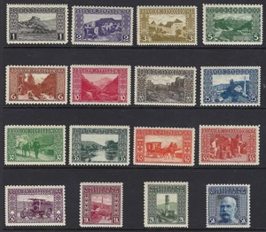 B&D: 1906 Bosnia & Herzegovina Scott 30c-45c compound perf 12.5 x 9.25 set MNH - Picture 1 of 2