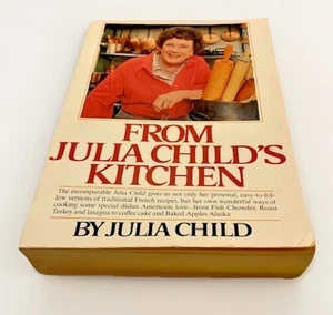 Julia Childs Cookbook Kitchen 1970s MCM French Chef VTG Book Classic Gift Retro - Picture 1 of 23