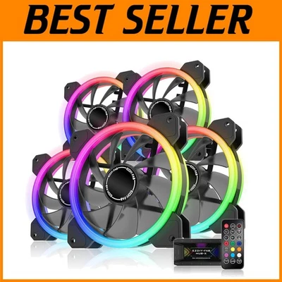 Customizable RGB Lighting Fans - Sync with Motherboard - Image 1 of 4
