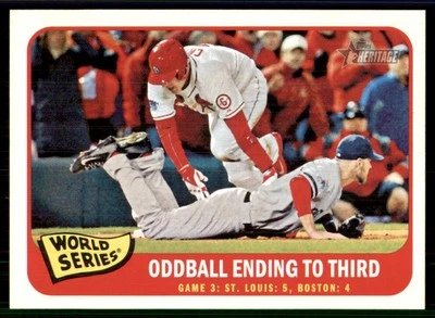 2014 Topps Heritage World Series #134 Allen Craig St. Louis Cardinals - Image 1 of 2