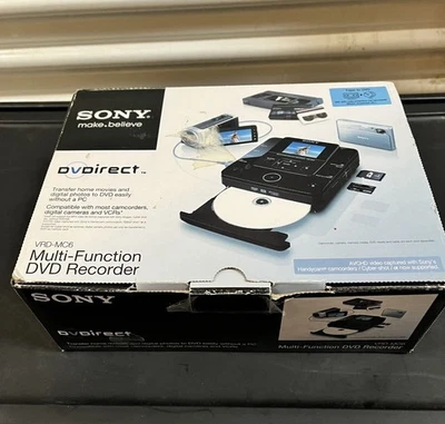 Sony VRD-MC6 DVD Recorder DVDirect Multi-Function Transfer to DVD  - Image 1 of 4
