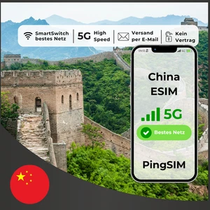 ESIM CHINA | OHNE VERTRAG | NUR INTERNET | SOFORT AKTIV | INNERHALB 24H - Bild 1 von 14