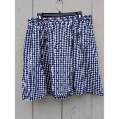 Anthropologie Maeve Falda Guinga Cintura Elástica Informal Acampanada Mini Falda XL Foto 1 de 4