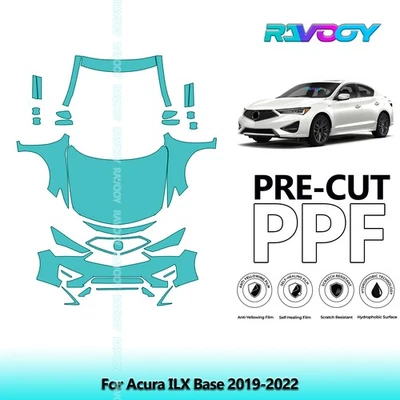 PreCut Paint Protection Film PPF For Acura ILX Base 2019-2022 - Изображение 1 из 4