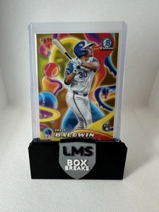 2025 Bowman Chrome Drake Baldwin Melt Mashers Gold Refractor /50 Rookie Card RC - Picture 1 of 1