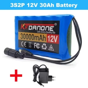 Neue 3S2P 12V 30Ah wiederaufladbare Batterie, für 12.6v CCTV Kamera Batterie - Picture 1 of 11