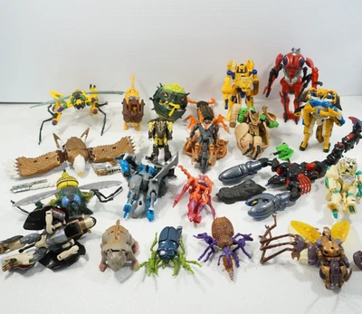 Vintage Transformers Beast Wars Lot of 20 Hasbro - Image 1 of 4