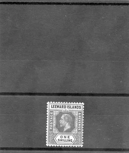 Leeward Is Sc 54a (SG 54a) * F-VF LH WHITE BACK $150 - Bild 1 von 2