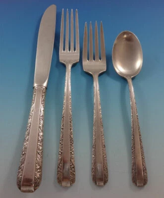 Cubiertos de plata esterlina Candlelight by Towle tamaño regular ajuste(s) de lugar 4 piezas Foto 1 de 4