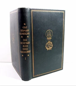 Antique 1923 German Graf Hermann Keyserling Das Reisetacebuch Eines Philosophen  - Picture 1 of 9