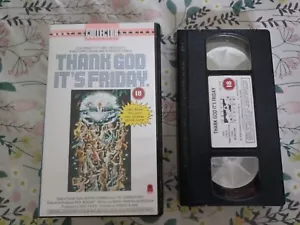 Thank God It’s Friday,Donna Summer Vhs Video EXCELLENT CONDITION FREE POST 16 - Picture 1 of 4