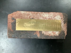 Coca cola commemorative brick from Atlanta Georgia headquaters 1920-1979-A - Picture 1 of 4