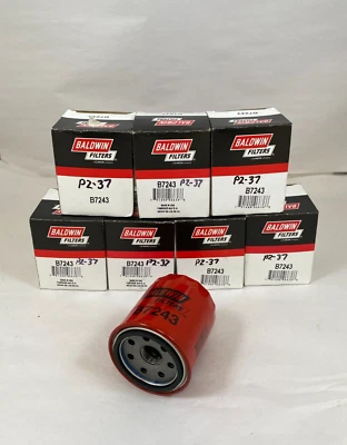 (7) FILTROS DE ACEITE BALDWIN B7243, NOS Foto 1 de 4