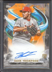 2023 Inception Zack Thompson Rookie & Emerging Stars Autographs Orange #/25 - Picture 1 of 2