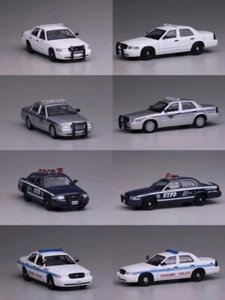 1:64 596 Police Crown Victoria CV EN114 Sedan Model Diecast Collect Car - Picture 1 of 27