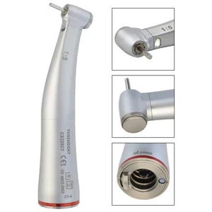 COXO Dental 1:5 Incerasing Contra Angle Electric Handpiece Mini Head Fiber Optic - Picture 1 of 24