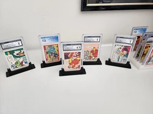 10 Pack PSA Graded Card Stand, Display Slabs For Pokémon, Sports, Comic Cards - Picture 1 of 3