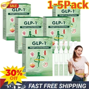 GLP-1 Oral Solution, GLP-1 Moringa Drops, Natural GLP-1 Supplement Drops 1~5Pack - Picture 1 of 19