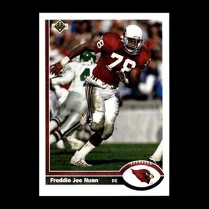 Freddie Joe Nunn 1991 Upper Deck Phoenix Cardinals #201 R324I 83 - Picture 1 of 2
