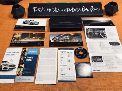 Mercedes Benz E400 2018 4Matic cupé manual del propietario + información de navegación (segunda edición información nueva con etiquetas Foto 1 de 4