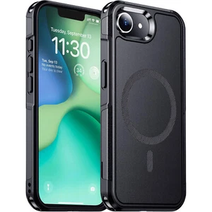 Custodia MagSafe per iPhone 16e militare antiurto resistente magnetica cover telefono - Foto 1 di 27