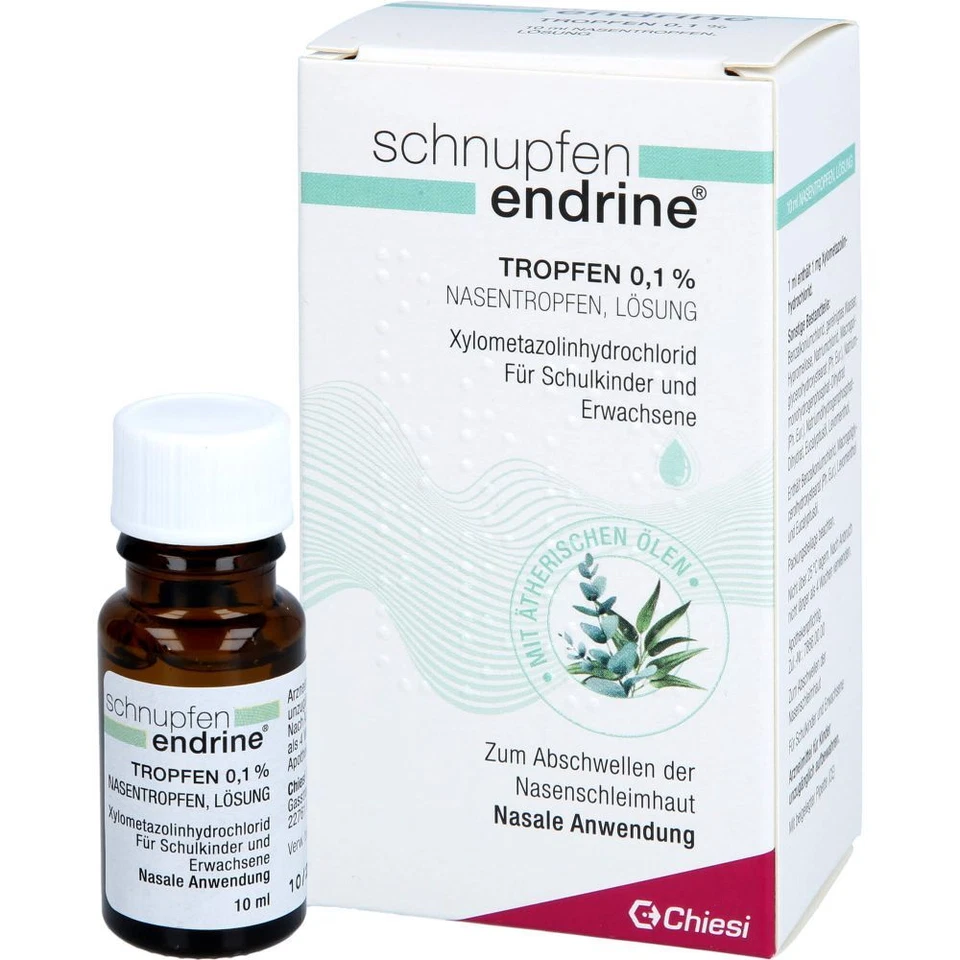 CHIESI GMBH SCHNUPFEN ENDRINE 0,1% Nasentropfen 10 ml PZN03925069