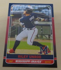 RILEY UNROE - 2019 Mississippi Braves - Brisbane Bandits - Aussie Baseball