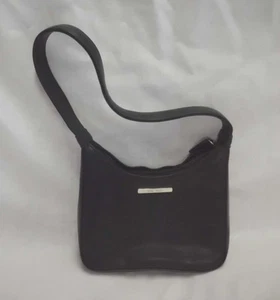 De colección? "Nine West Cartera Nueva Sin Etiquetas Cuero Sintético Negro 7,5"" X 7"" X 2,5"" Caída 9,5" - Imagen 1 de 11