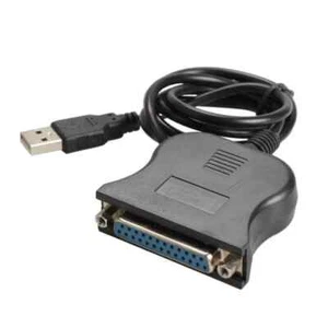 USB 2.0 Male To DB25 16Pin Female Parallel Port Printer Adapter Cable PC Win 7 8 - Picture 1 of 9