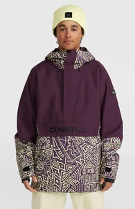 O'Neill O'Riginals Anorak Snow Jacket - Men's - Small / Dark Purple Sketch - Picture 1 of 11