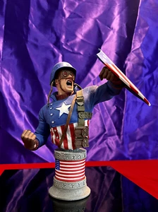 Marvel Captain America Ultimate Bust from Diamond Select #447/1945 not bowen - Picture 1 of 11